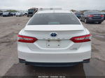 2019 Toyota Camry Hybrid Xle White vin: 4T1B21HK7KU512473