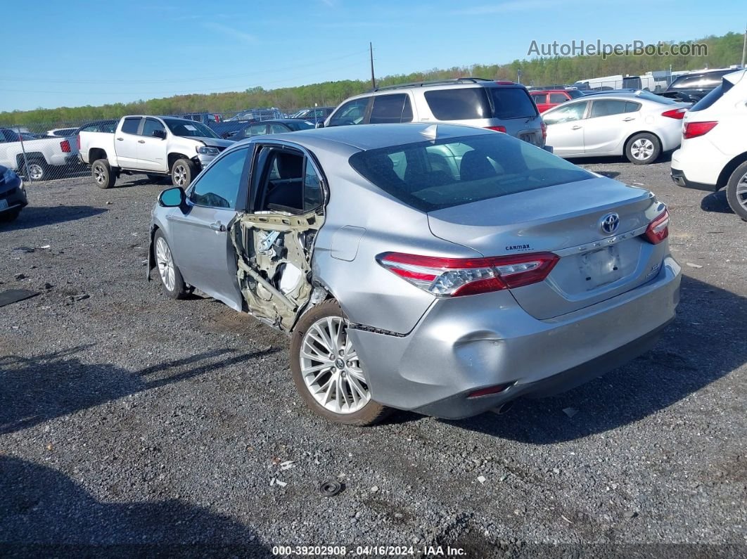 2019 Toyota Camry Hybrid Xle Silver vin: 4T1B21HK7KU512862