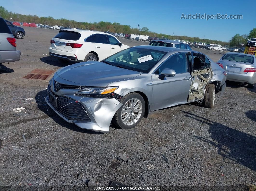 2019 Toyota Camry Hybrid Xle Silver vin: 4T1B21HK7KU512862