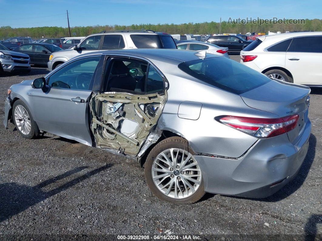 2019 Toyota Camry Hybrid Xle Silver vin: 4T1B21HK7KU512862