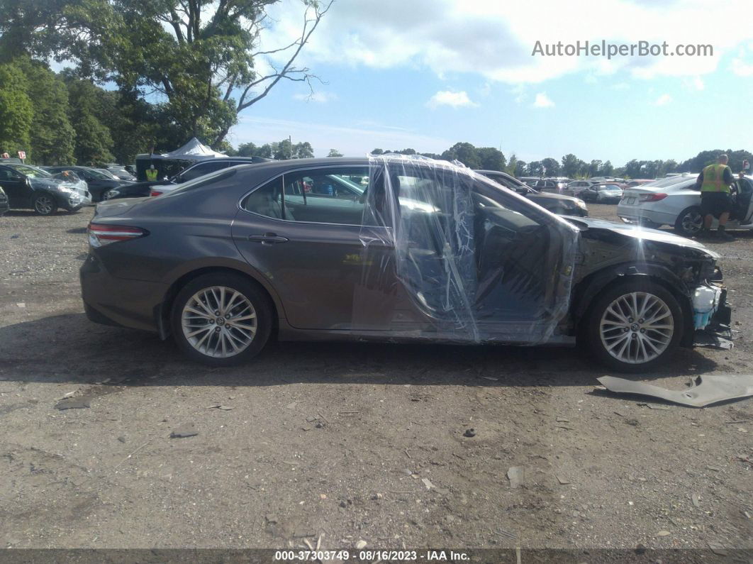 2019 Toyota Camry Hybrid Xle Серый vin: 4T1B21HK7KU514028