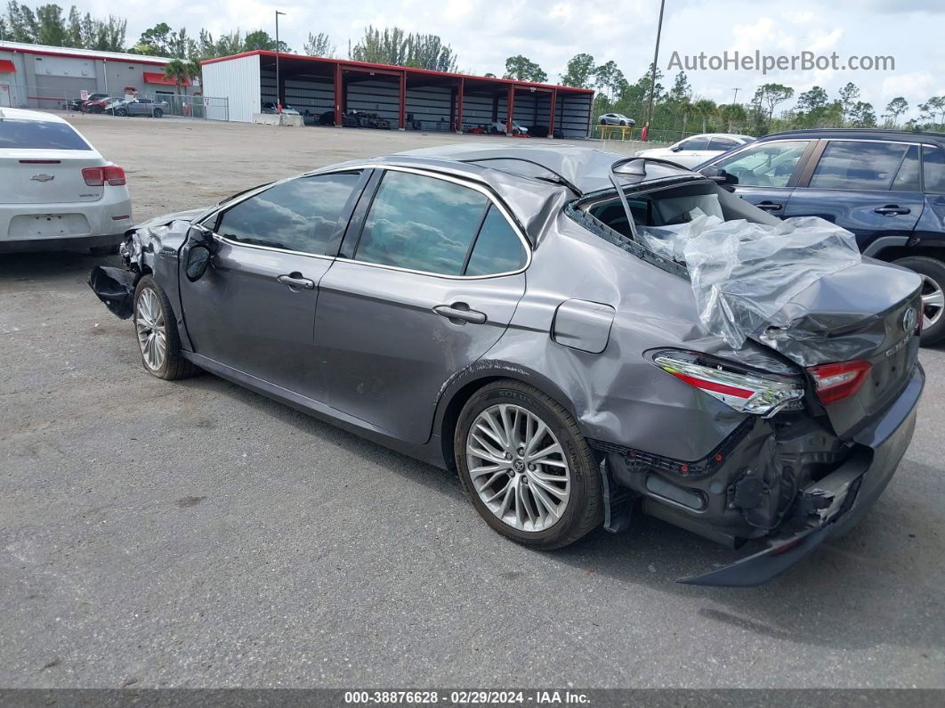 2019 Toyota Camry Hybrid Xle Silver vin: 4T1B21HK7KU515051