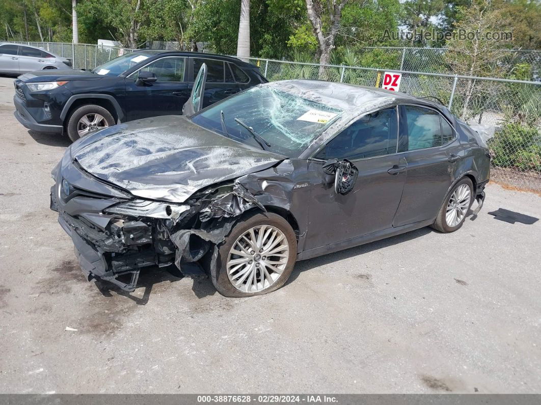 2019 Toyota Camry Hybrid Xle Silver vin: 4T1B21HK7KU515051