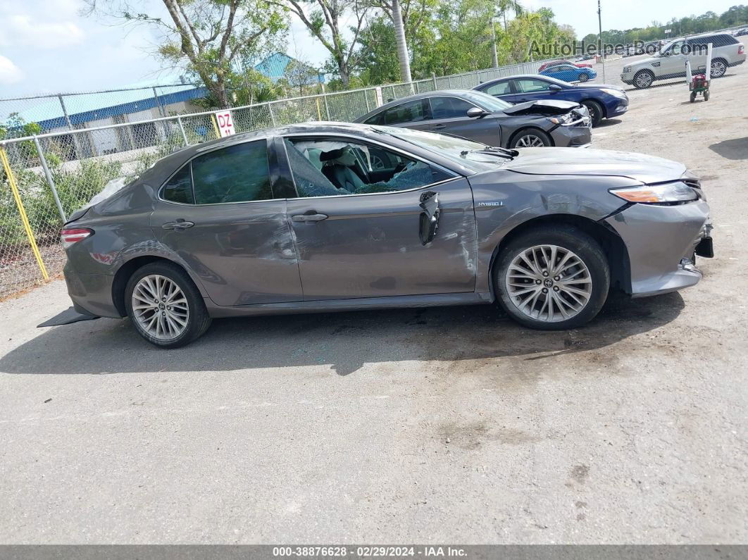 2019 Toyota Camry Hybrid Xle Silver vin: 4T1B21HK7KU515051