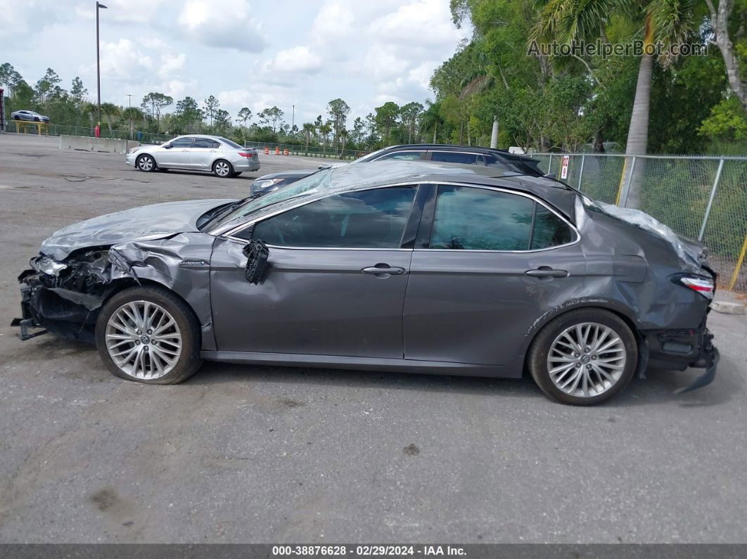 2019 Toyota Camry Hybrid Xle Silver vin: 4T1B21HK7KU515051