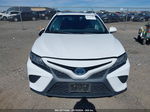 2019 Toyota Camry Hybrid Se White vin: 4T1B21HK9KU518646