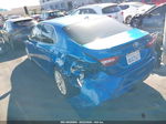 2019 Toyota Camry Hybrid Xle Blue vin: 4T1B21HKXKU011173