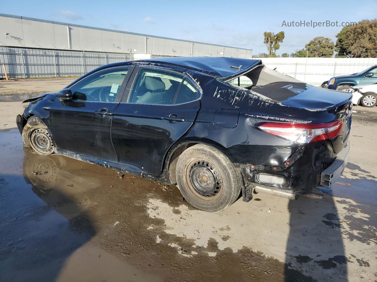 2019 Toyota Camry Le Black vin: 4T1B31HK0KU007517