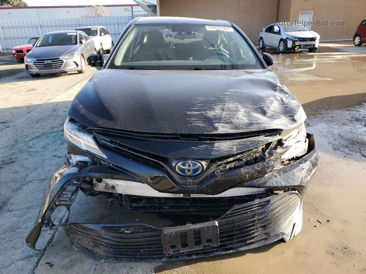 2019 Toyota Camry Le Black vin: 4T1B31HK0KU007517