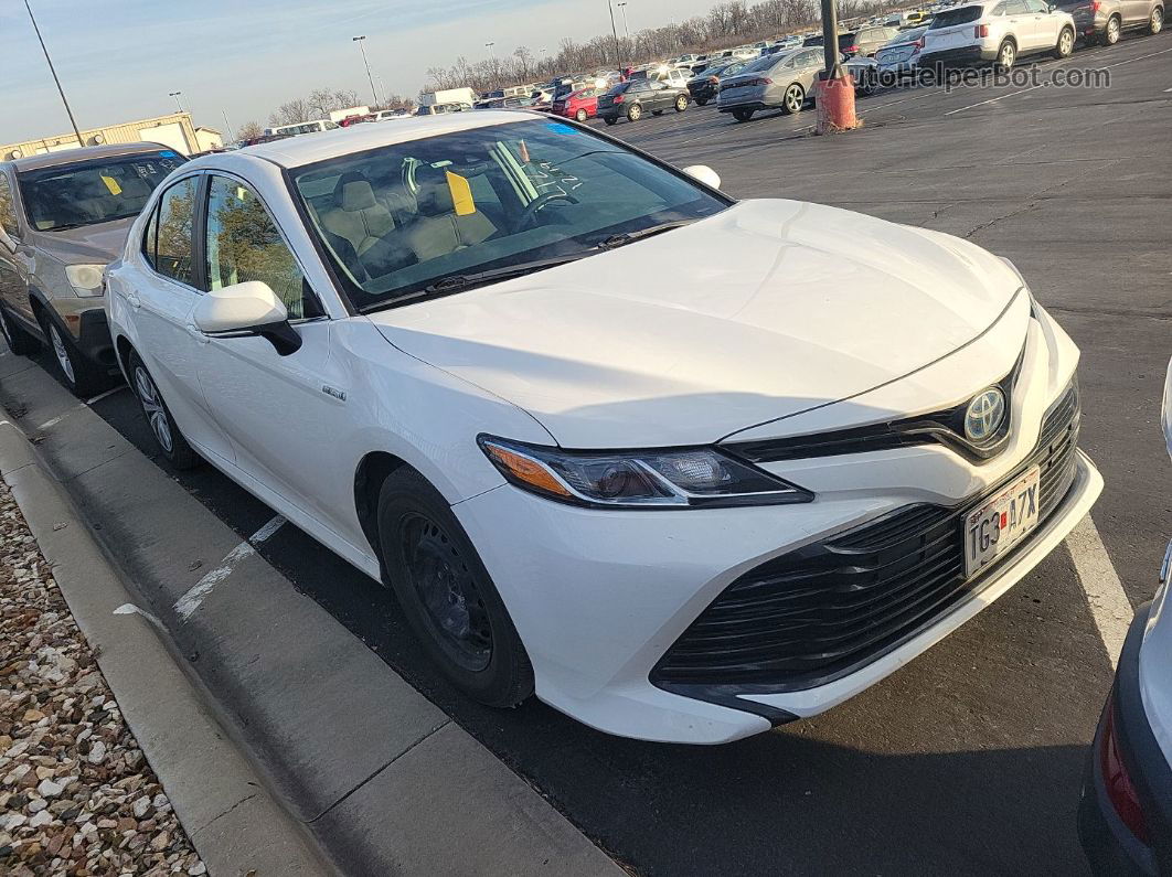 2019 Toyota Camry Hybrid Le vin: 4T1B31HK0KU510402