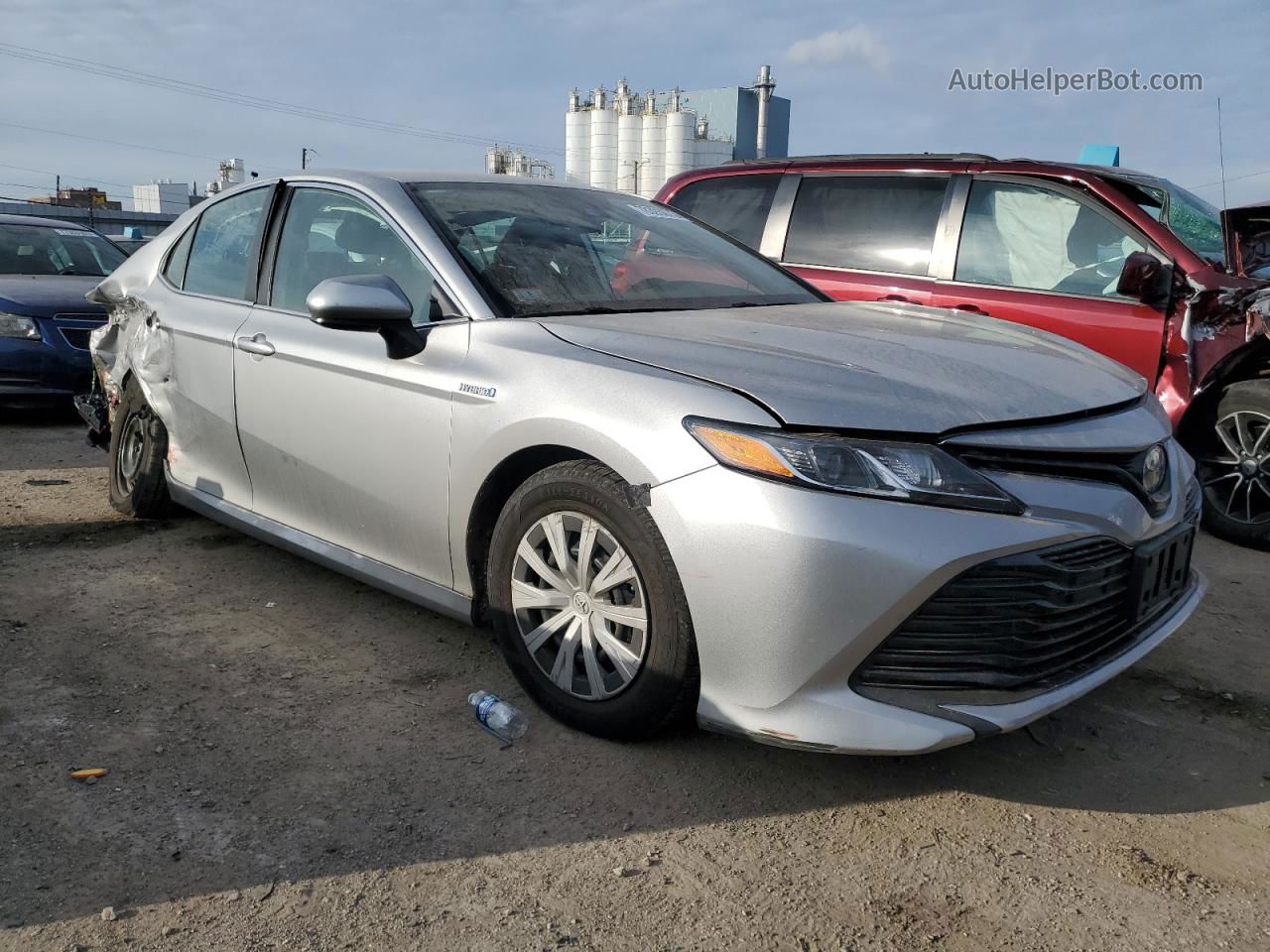 2019 Toyota Camry Le Silver vin: 4T1B31HK2KU005574