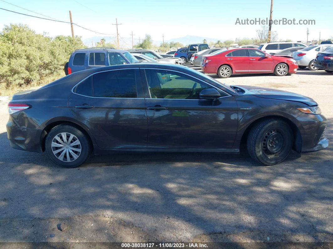 2019 Toyota Camry Hybrid Le Brown vin: 4T1B31HK2KU515312