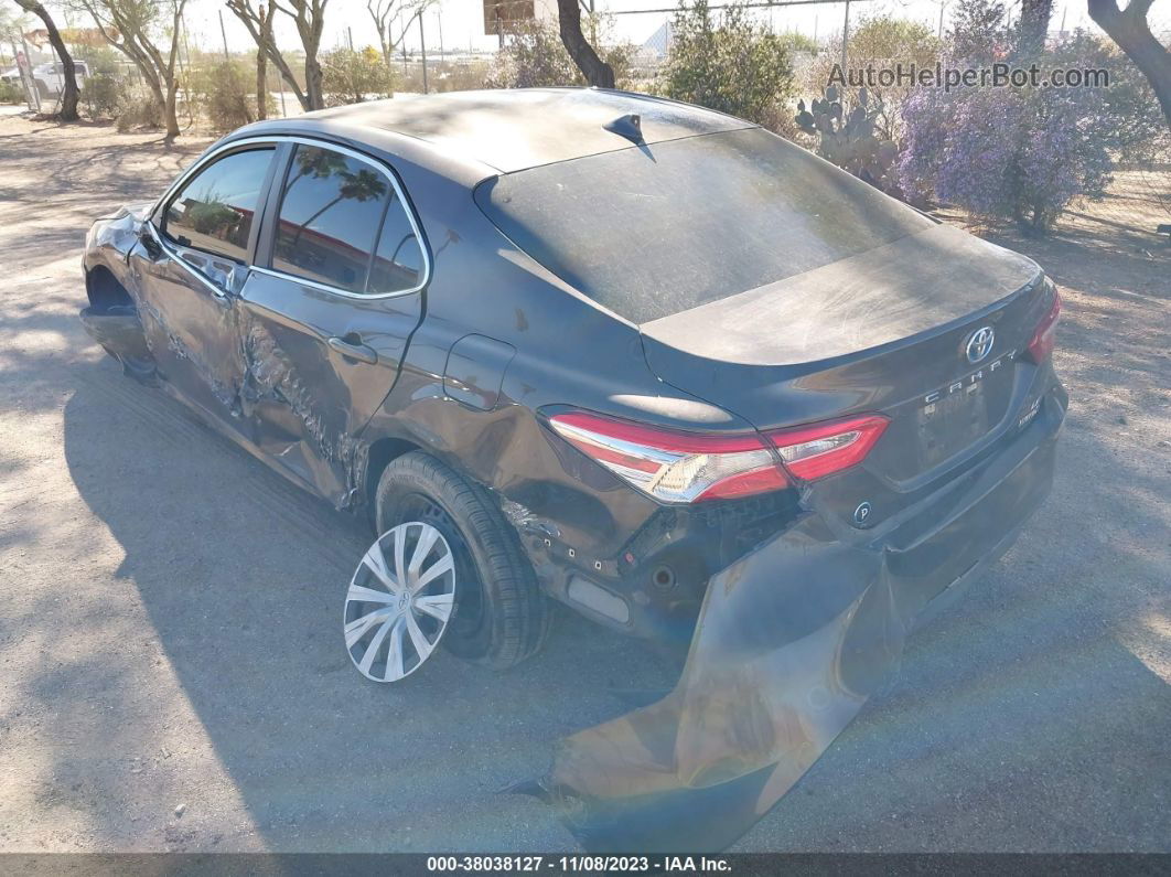 2019 Toyota Camry Hybrid Le Brown vin: 4T1B31HK2KU515312