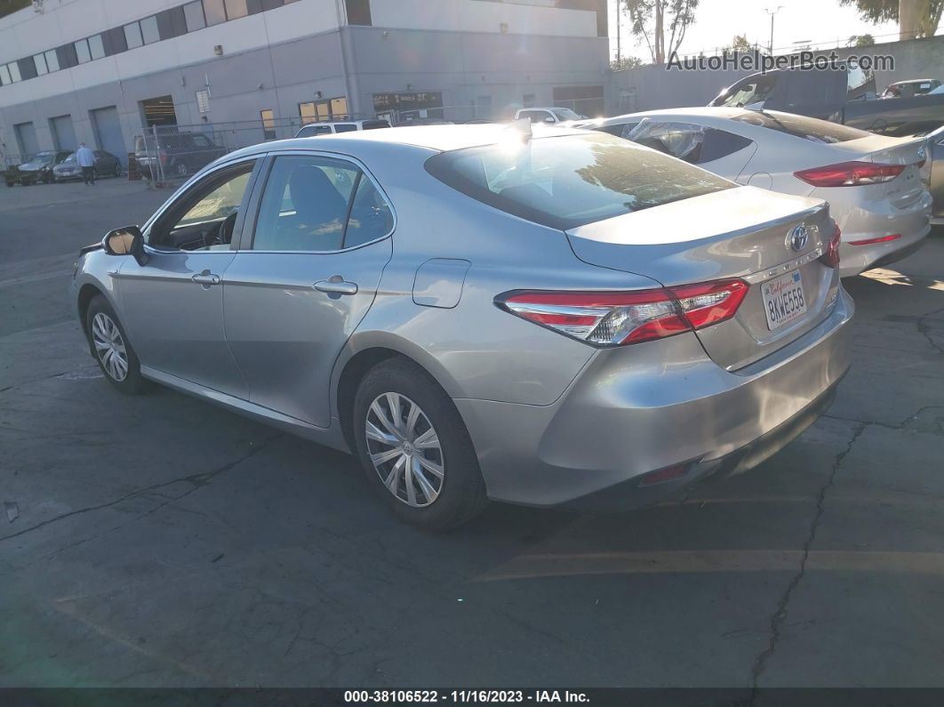 2019 Toyota Camry Hybrid Le Gray vin: 4T1B31HK2KU515861