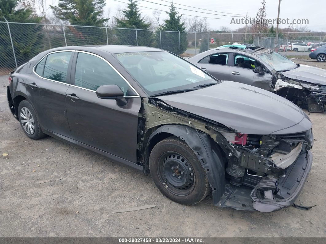 2019 Toyota Camry Hybrid Le Gray vin: 4T1B31HK3KU512483