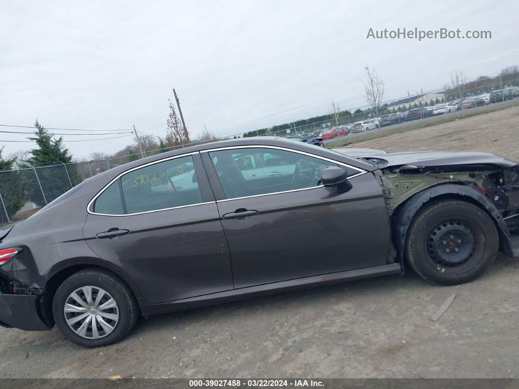 2019 Toyota Camry Hybrid Le Gray vin: 4T1B31HK3KU512483