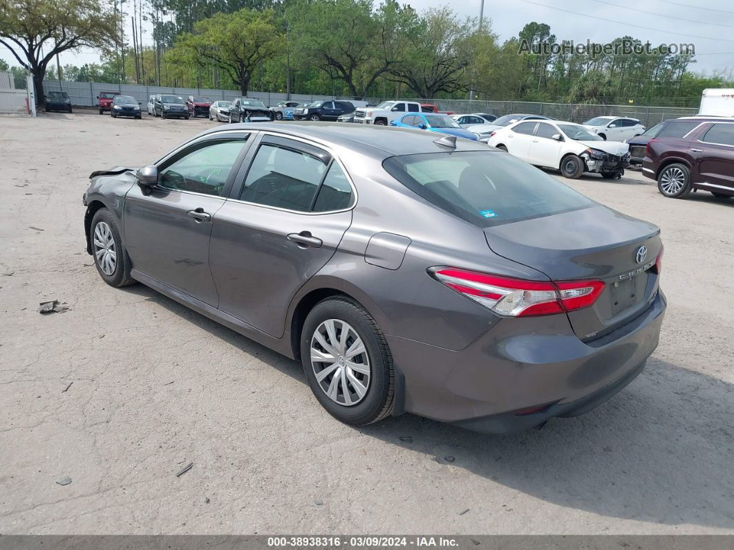 2019 Toyota Camry Hybrid Le Gray vin: 4T1B31HK4KU510709