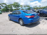 2019 Toyota Camry Hybrid Le Blue vin: 4T1B31HK5KU005052