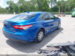 2019 Toyota Camry Hybrid Le Blue vin: 4T1B31HK5KU005052