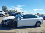 2019 Toyota Camry Hybrid Le White vin: 4T1B31HK5KU006332