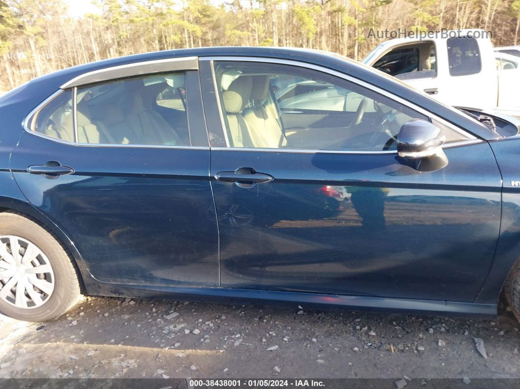 2019 Toyota Camry Hybrid Le Dark Blue vin: 4T1B31HK5KU509343