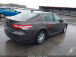 2019 Toyota Camry Hybrid Le Коричневый vin: 4T1B31HK5KU513036