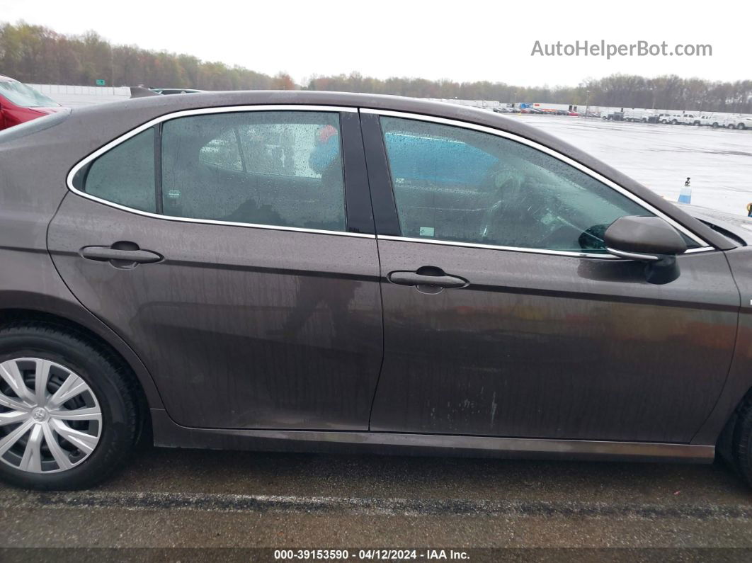 2019 Toyota Camry Hybrid Le Brown vin: 4T1B31HK5KU513036