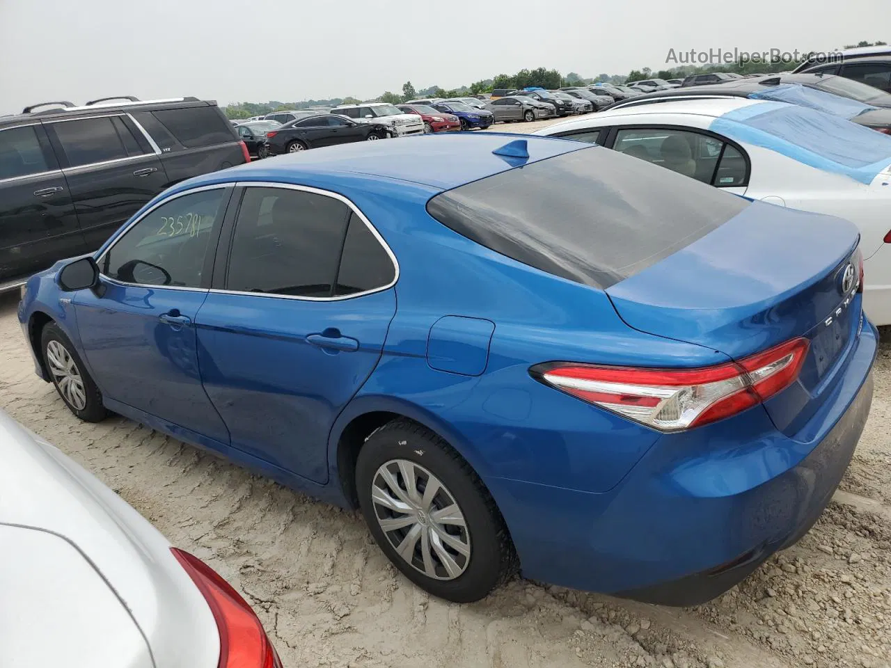 2019 Toyota Camry Le Blue vin: 4T1B31HK6KU005545