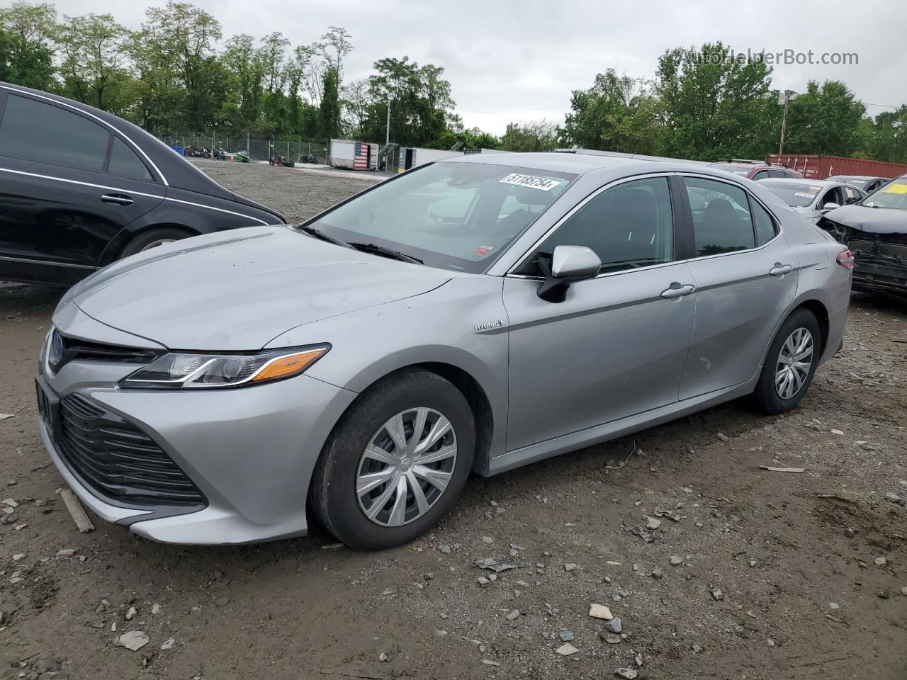 2019 Toyota Camry Le Silver vin: 4T1B31HK6KU007733