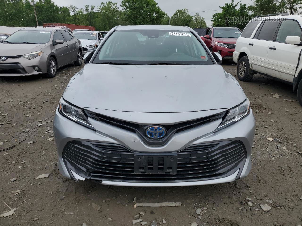 2019 Toyota Camry Le Silver vin: 4T1B31HK6KU007733