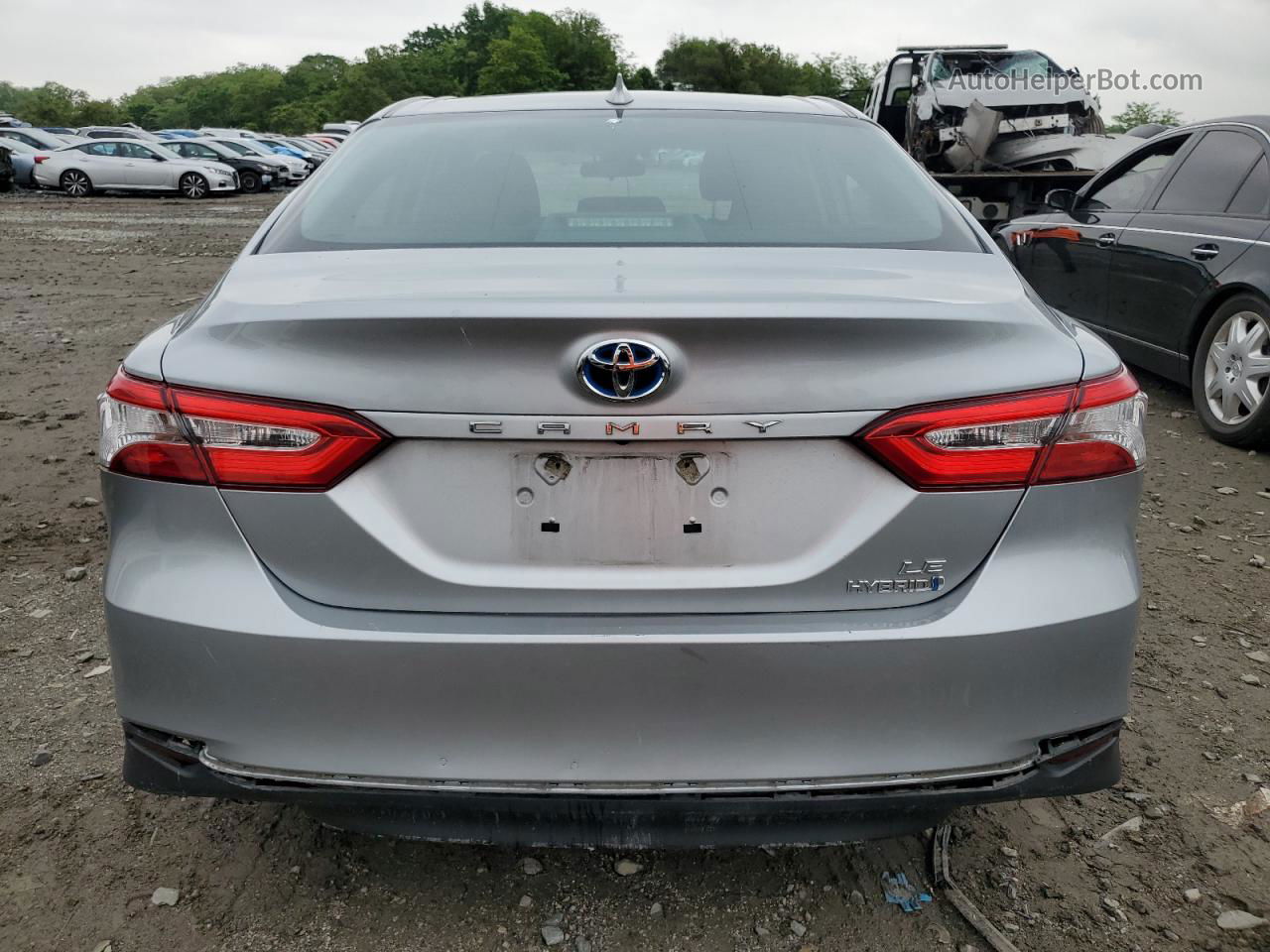 2019 Toyota Camry Le Silver vin: 4T1B31HK6KU007733