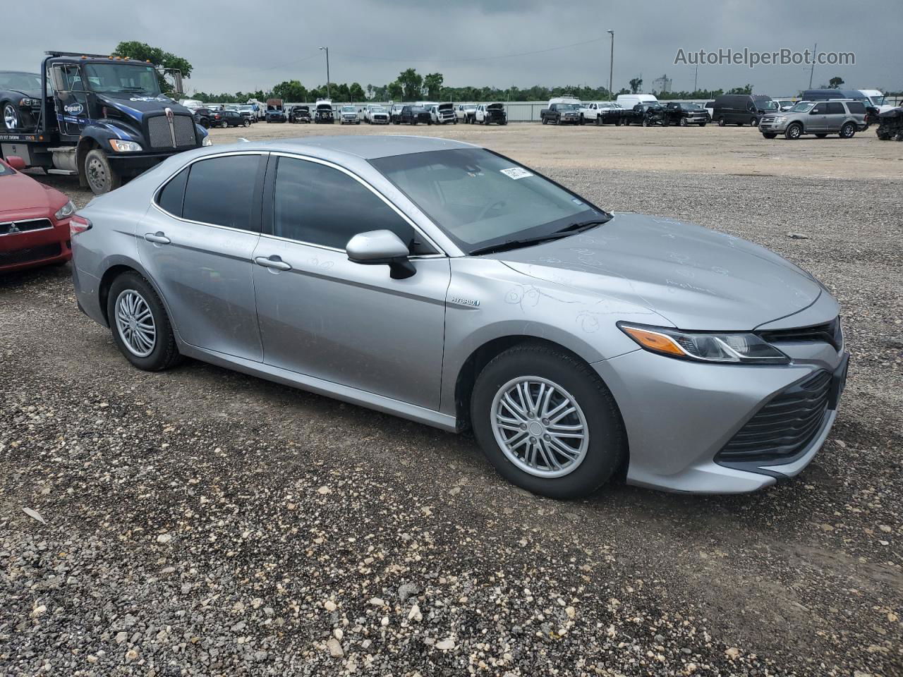 2019 Toyota Camry Le Gray vin: 4T1B31HK6KU511070