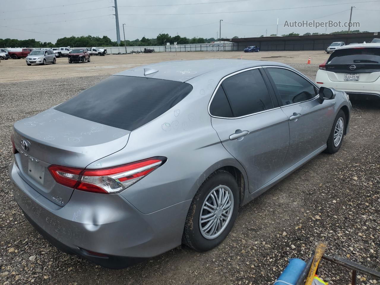 2019 Toyota Camry Le Gray vin: 4T1B31HK6KU511070