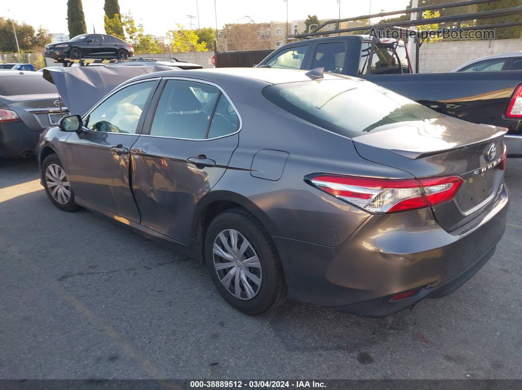 2019 Toyota Camry Hybrid Le Gray vin: 4T1B31HK6KU515555