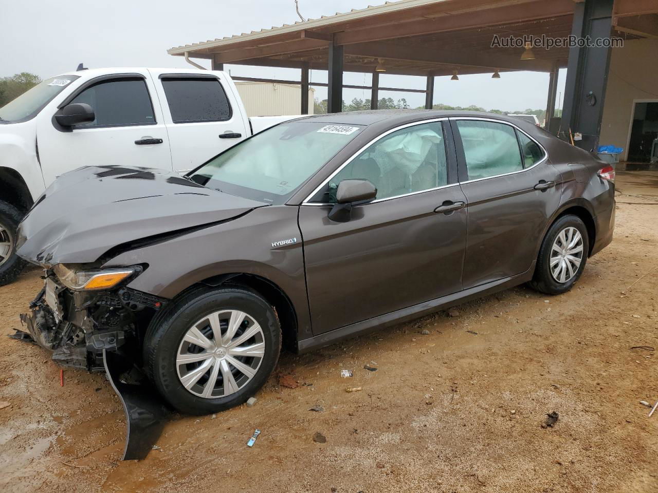 2019 Toyota Camry Le Gray vin: 4T1B31HK6KU516365