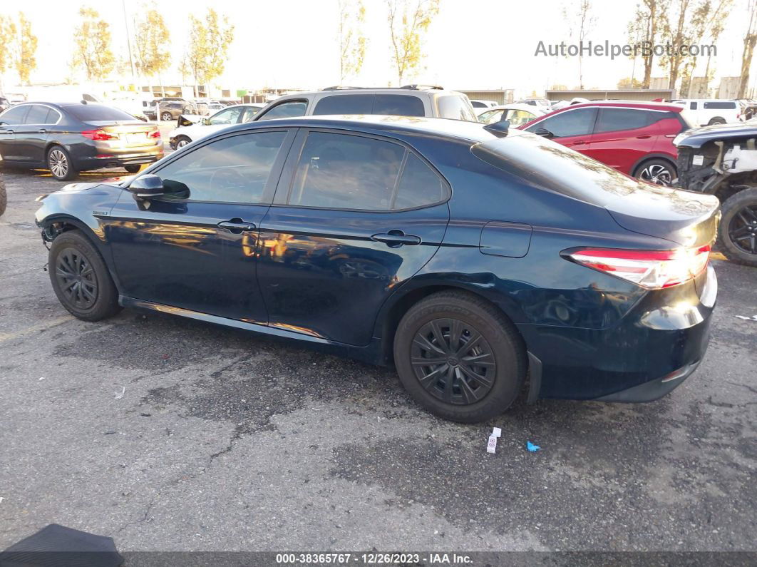 2019 Toyota Camry Hybrid Le Blue vin: 4T1B31HK8KU510602