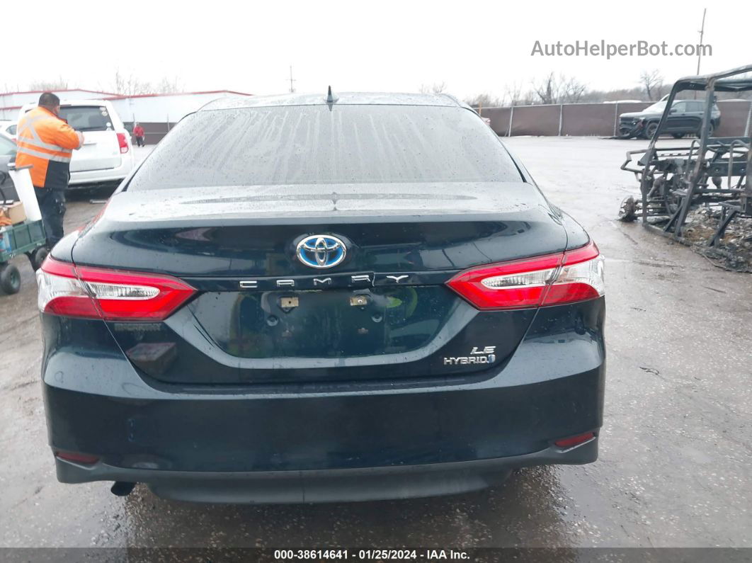 2019 Toyota Camry Hybrid Le Blue vin: 4T1B31HK8KU517534