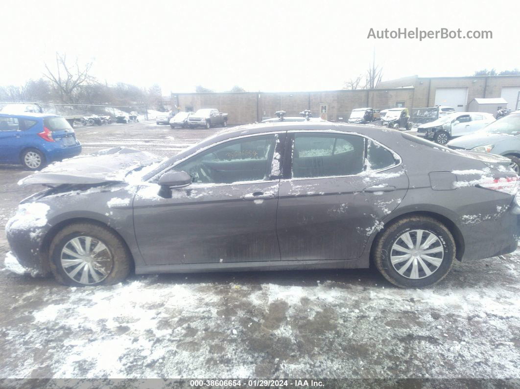 2019 Toyota Camry Hybrid Le Gray vin: 4T1B31HKXKU511637