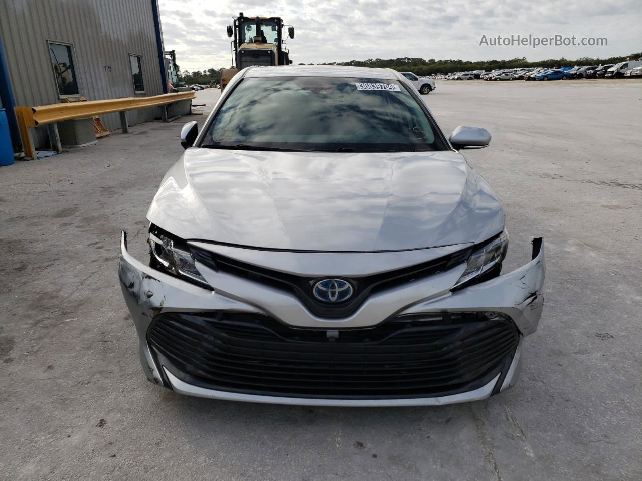 2019 Toyota Camry Le Silver vin: 4T1B31HKXKU515185