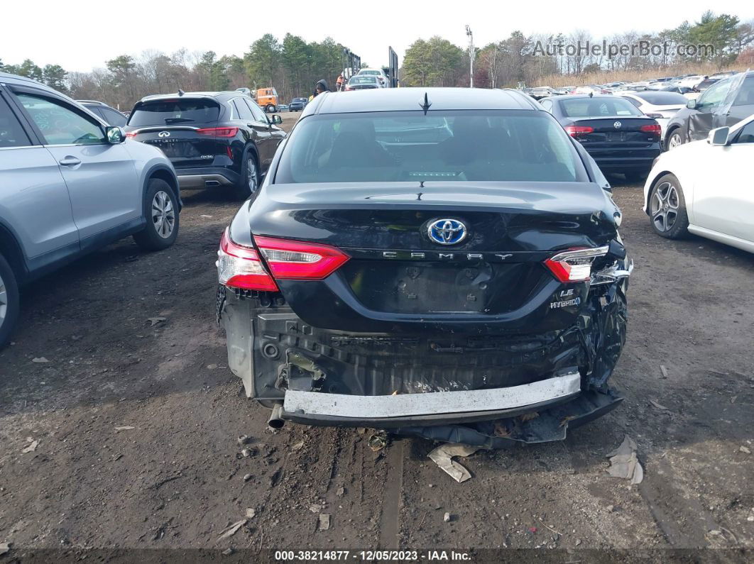 2019 Toyota Camry Hybrid Le Black vin: 4T1B31HKXKU516269