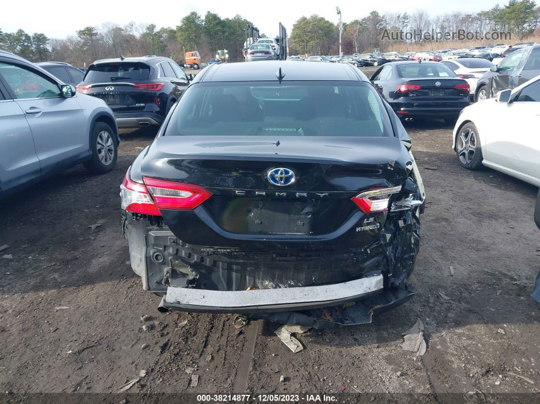 2019 Toyota Camry Hybrid Le Black vin: 4T1B31HKXKU516269