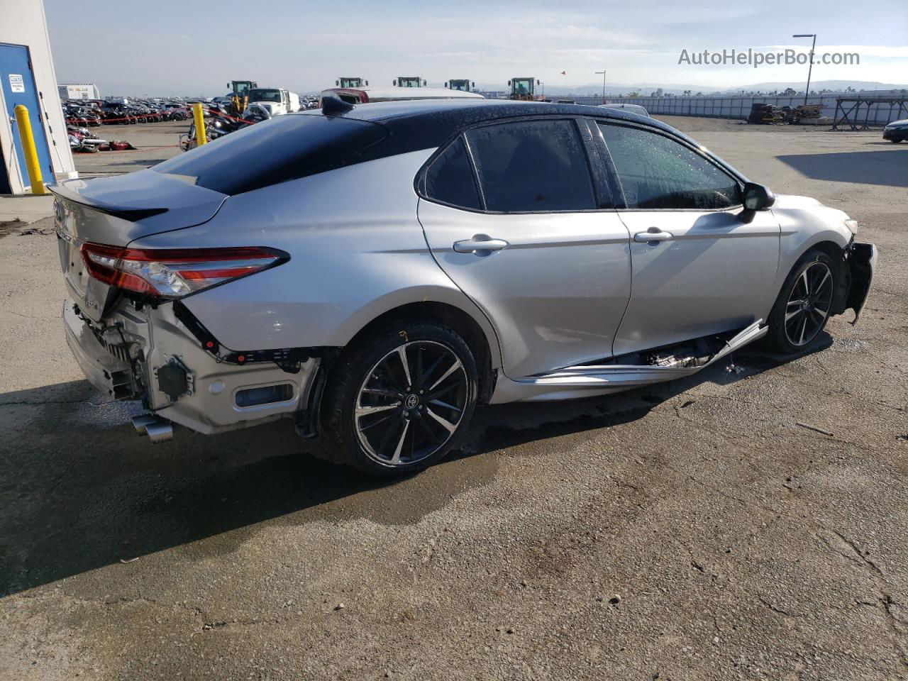 2019 Toyota Camry Xse Gray vin: 4T1B61HK0KU161166