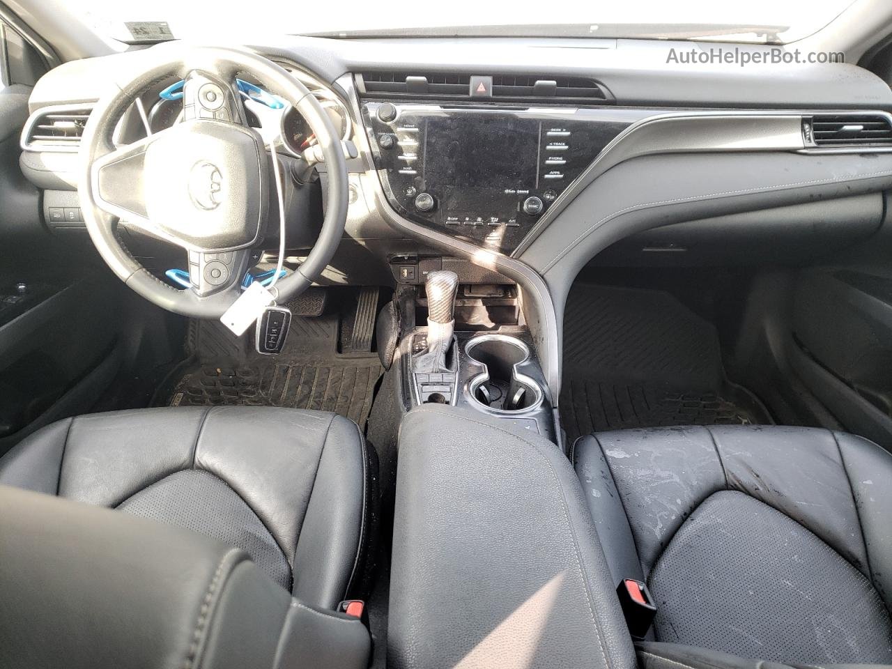 2019 Toyota Camry Xse Charcoal vin: 4T1B61HK0KU166576