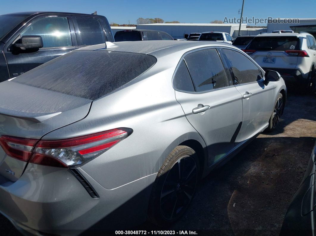 2019 Toyota Camry Xse Silver vin: 4T1B61HK0KU207045