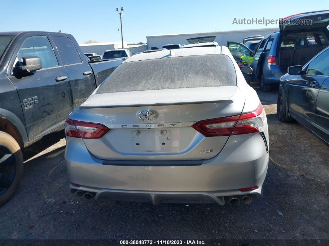 2019 Toyota Camry Xse Silver vin: 4T1B61HK0KU207045