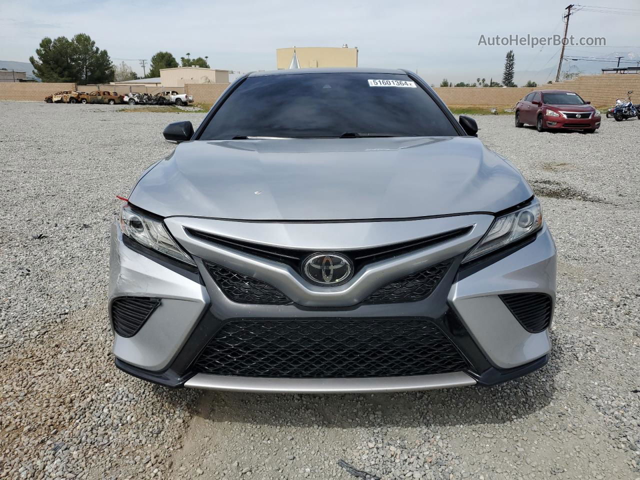 2019 Toyota Camry Xse Silver vin: 4T1B61HK0KU220829