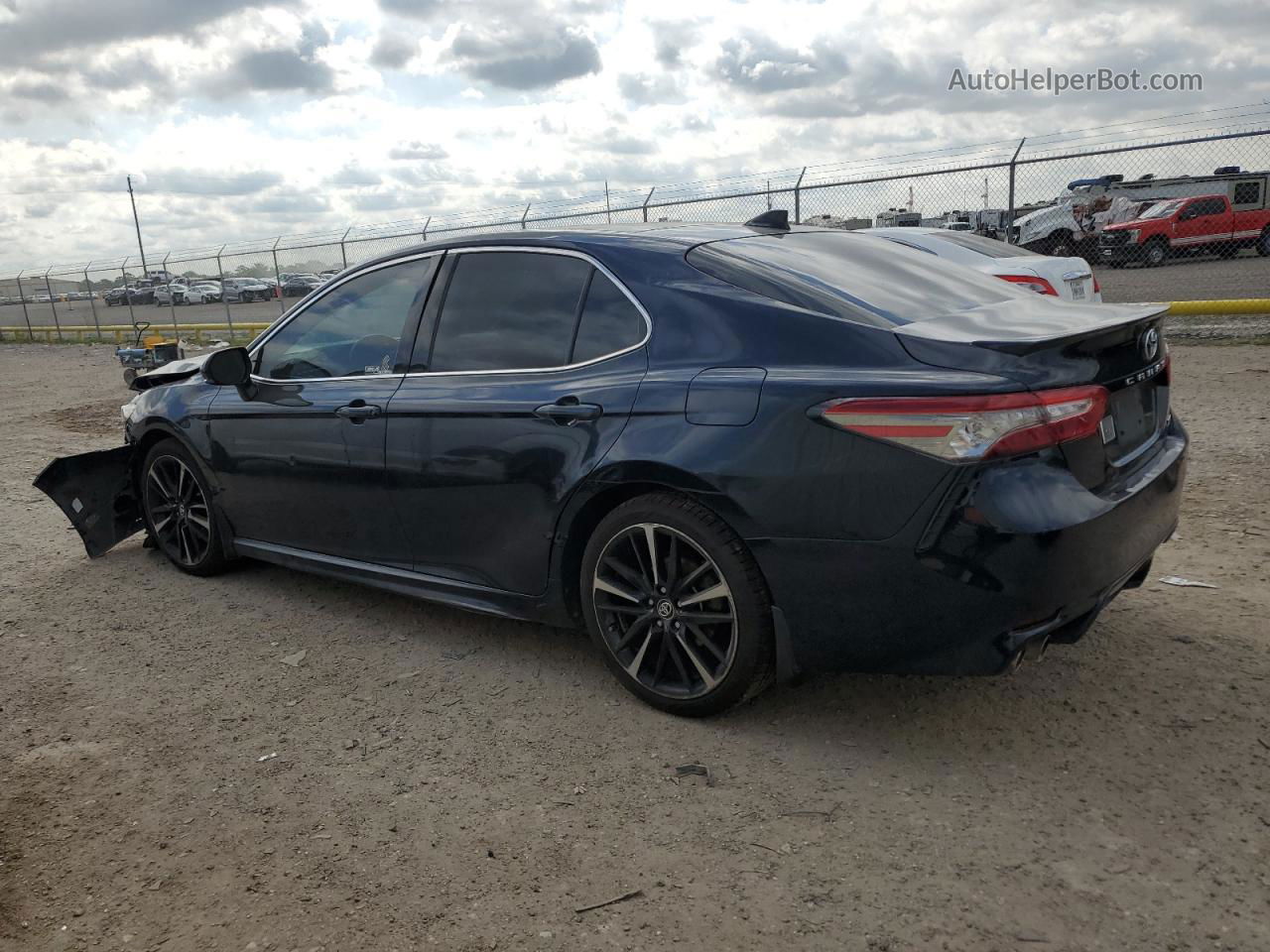 2019 Toyota Camry Xse Blue vin: 4T1B61HK0KU244788