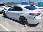 2019 Toyota Camry Xse White vin: 4T1B61HK0KU708386