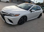 2019 Toyota Camry Xse White vin: 4T1B61HK0KU771407