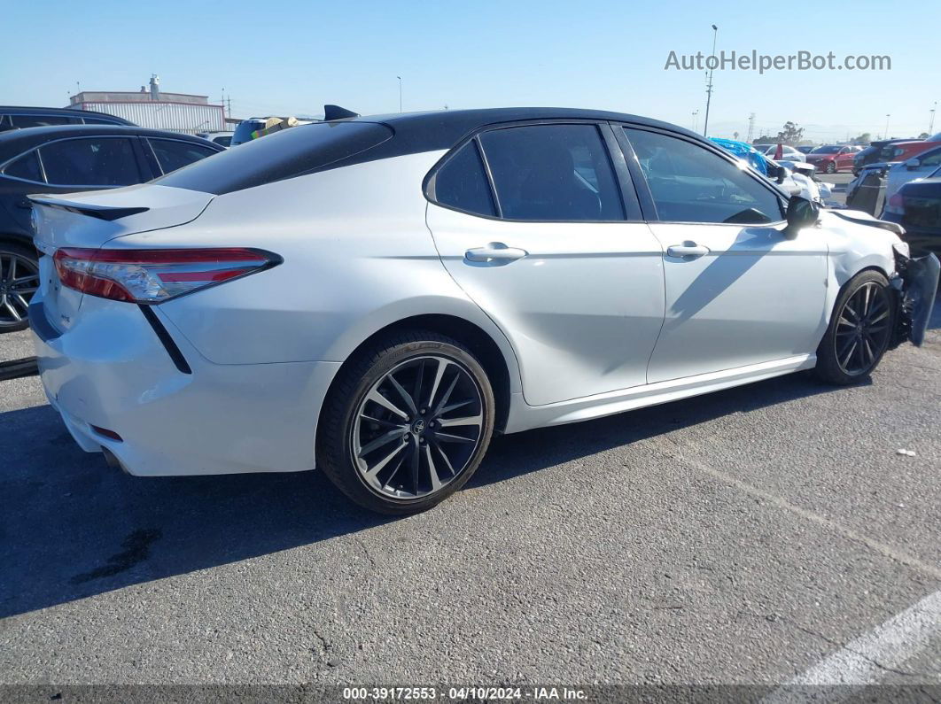 2019 Toyota Camry Xse White vin: 4T1B61HK1KU169986